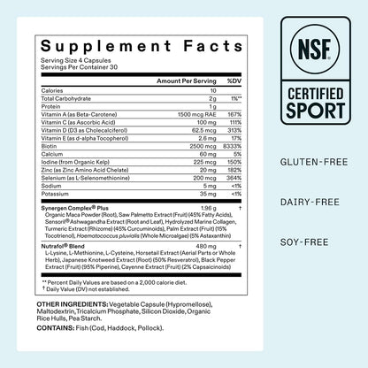 Nutrafol Women's Balance Hair Growth Supplements, Age 45+