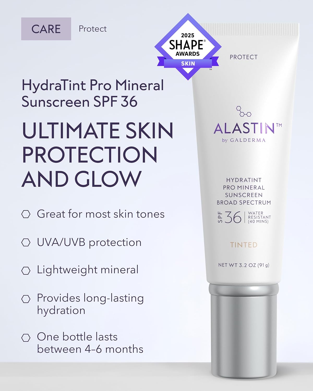 ALASTIN Skincare HydraTint Pro Mineral Tinted Sunscreen SPF 36 (3.2 oz)