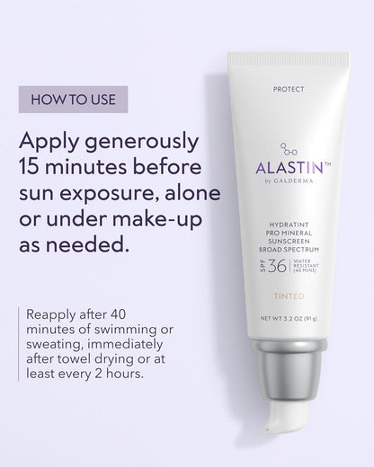 ALASTIN Skincare HydraTint Pro Mineral Tinted Sunscreen SPF 36 (3.2 oz)
