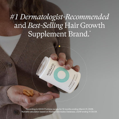 Nutrafol Women's Balance Hair Growth Supplements, Age 45+