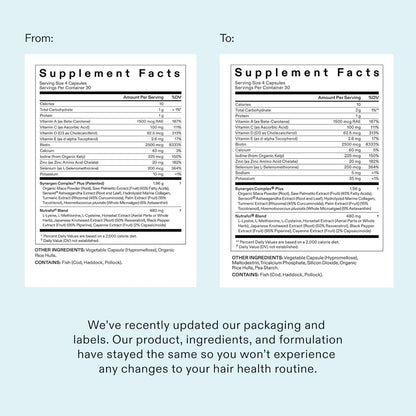 Nutrafol Women's Balance Hair Growth Supplements, Age 45+